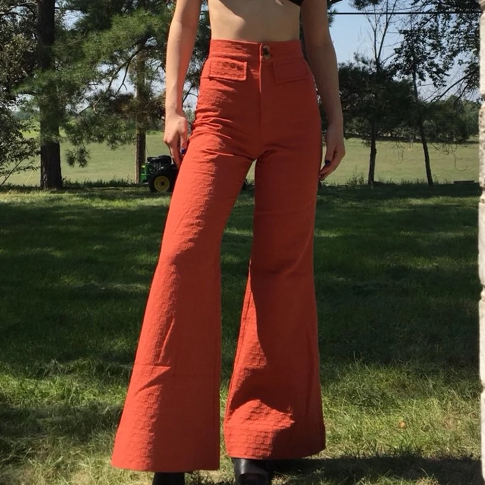 🧡URBAN OUTFITTERS VINTAGE FLARE PANTS🧡 - Picture 1 of 4